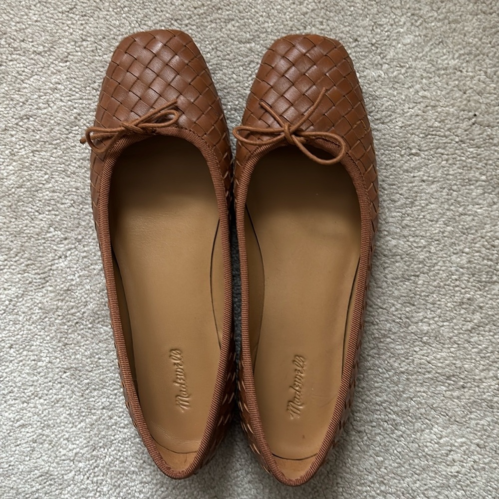 Madewell Woven Ballet Flats
